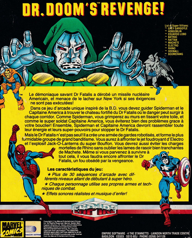 Amazing Spider-Man And Captain America In Dr. Doom's Revenge!, The - Dos
