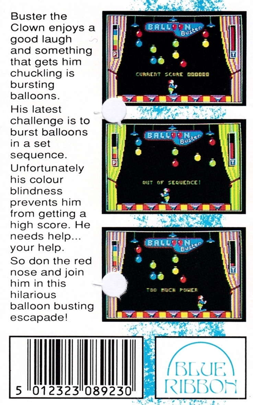 Balloon Buster - Dos