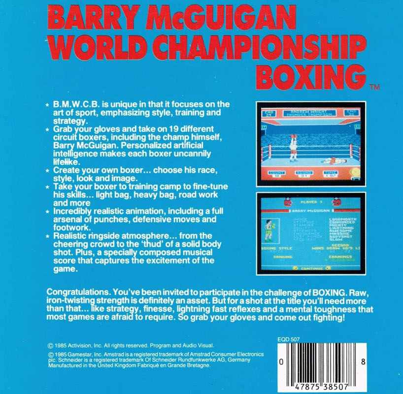 Barry McGuigan World Championship Boxing - Dos