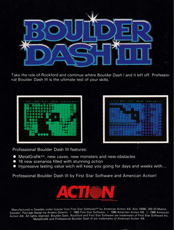 Boulder Dash 2 - Dos