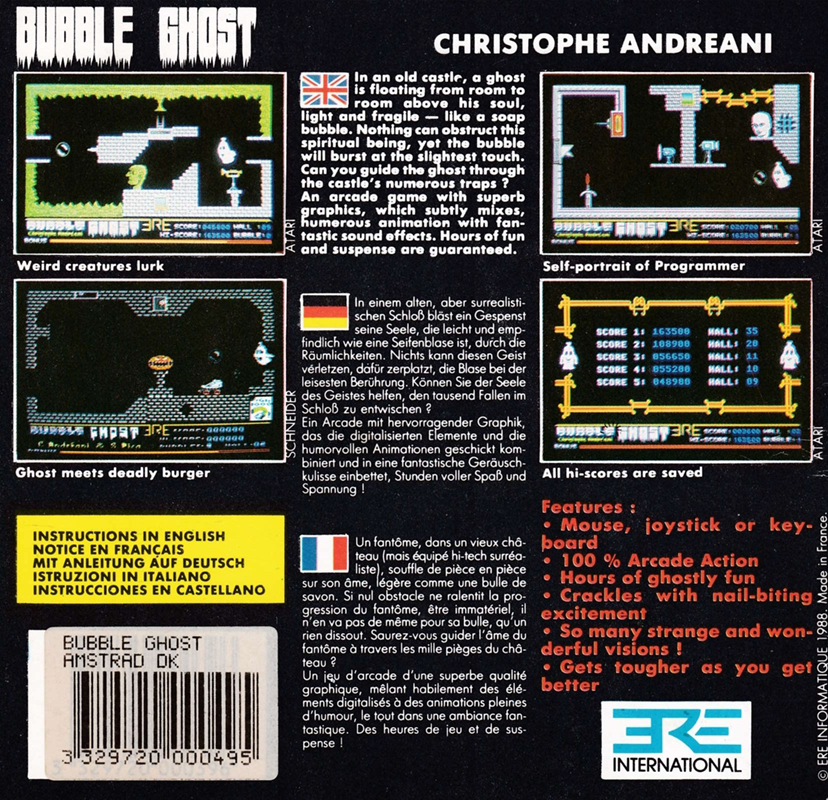 Bubble Ghost - Dos