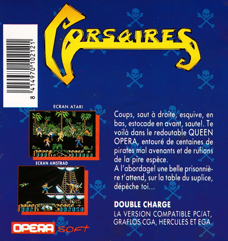 Corsaires - Dos