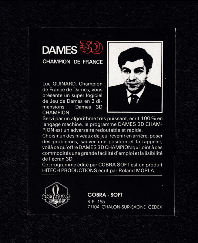 Dames 3D - Dos