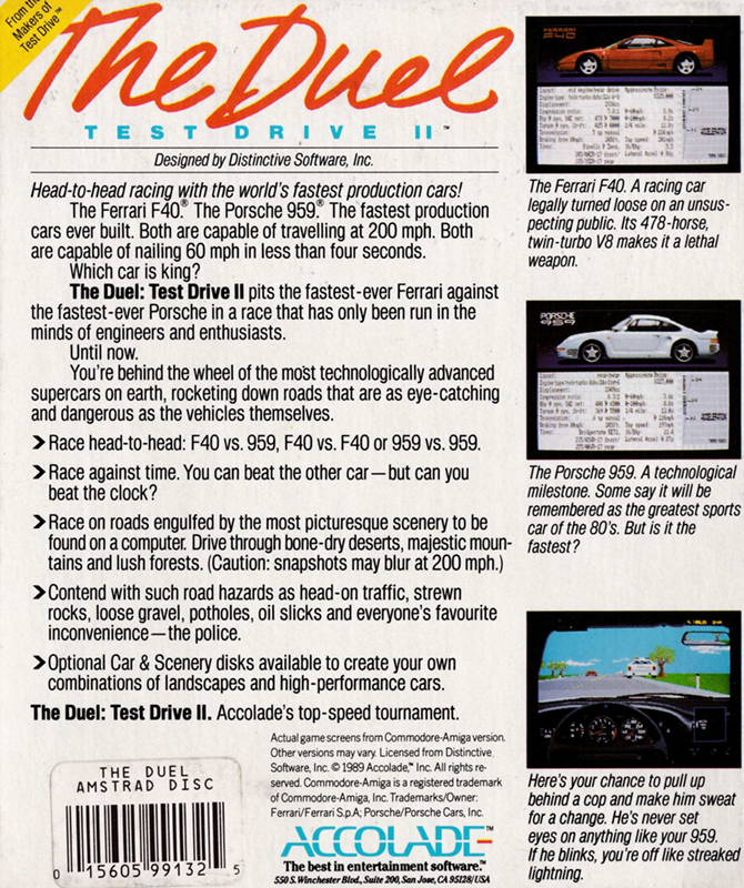 Duel, The - Test Drive 2 - Dos