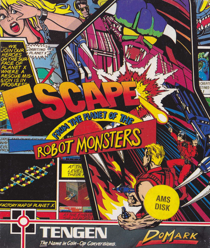 Escape From The Planet Of The Robot Monsters