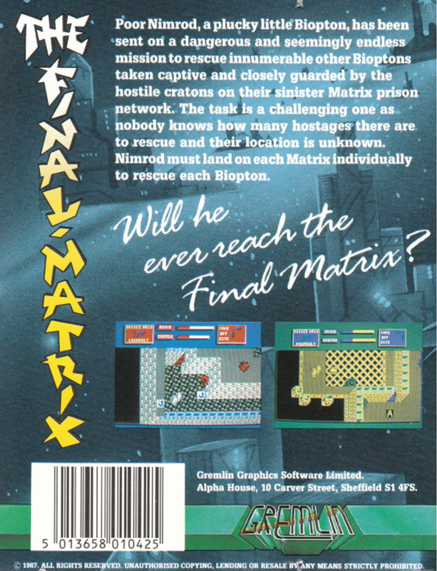 Final Matrix, The - Dos