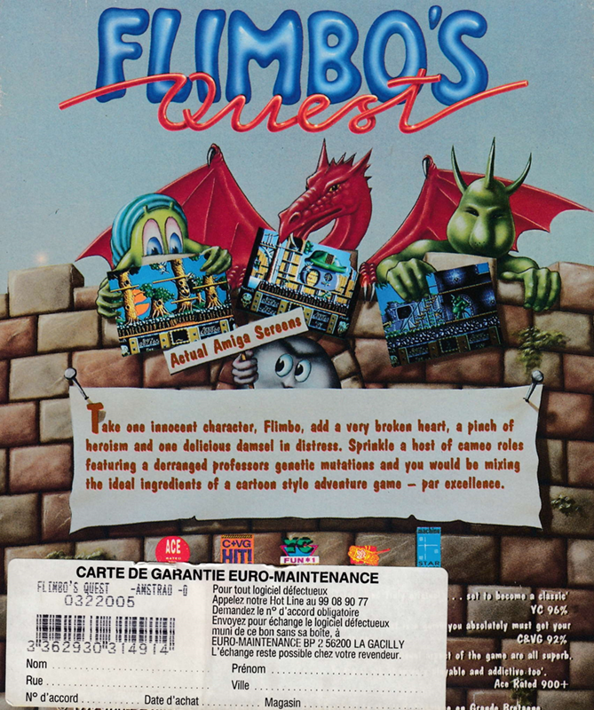 Flimbo's Quest - Dos