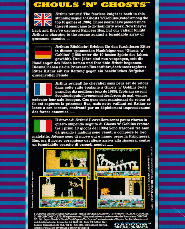 Ghouls 'n Ghosts - Dos