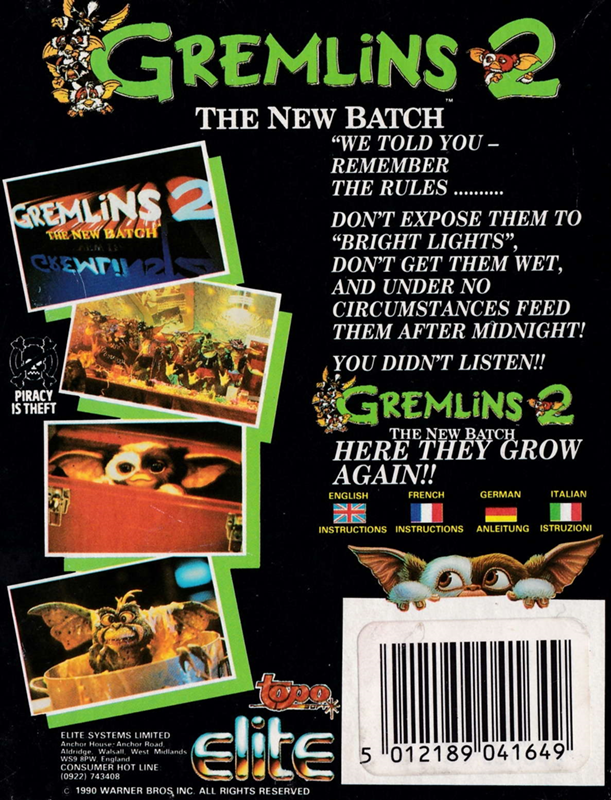 Gremlins 2 - The New Batch - Dos