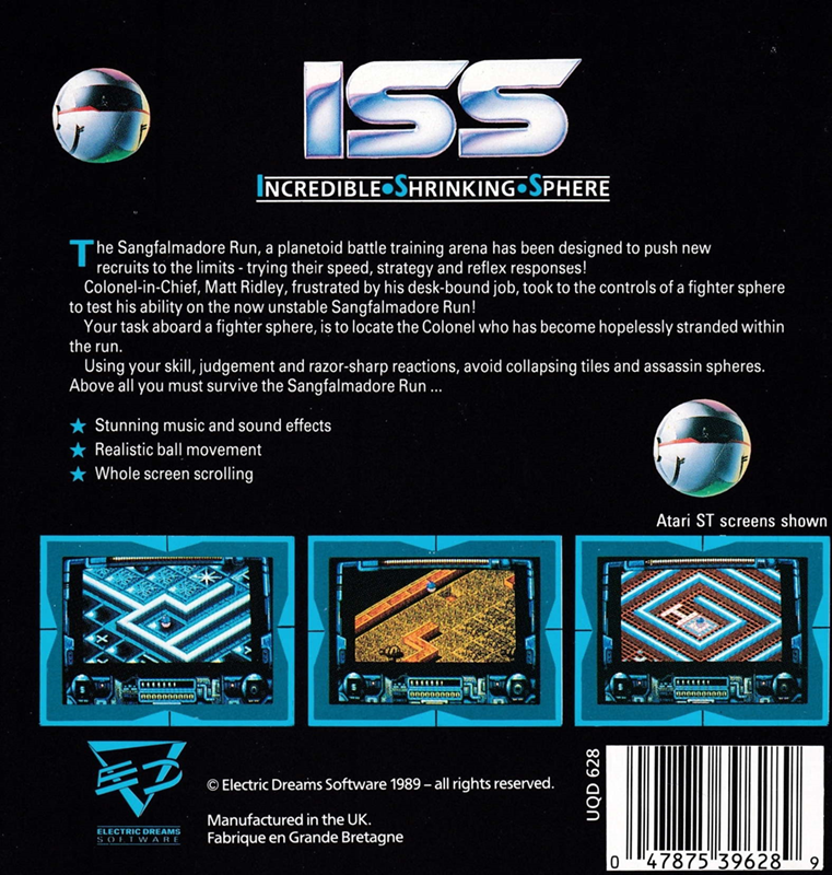 Incredible Shrinking Sphere - Dos