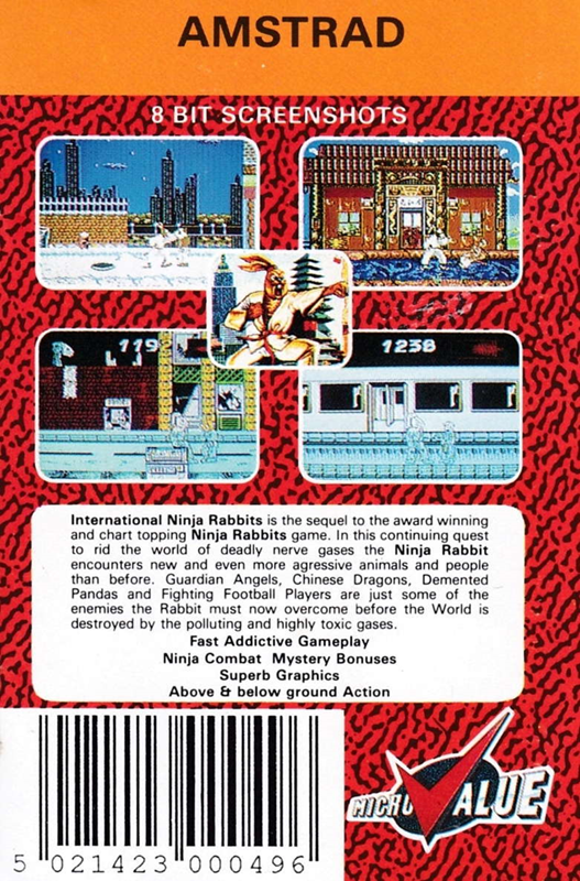 International Ninja Rabbits - Dos