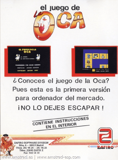 Juego De La Oca, El - Dos