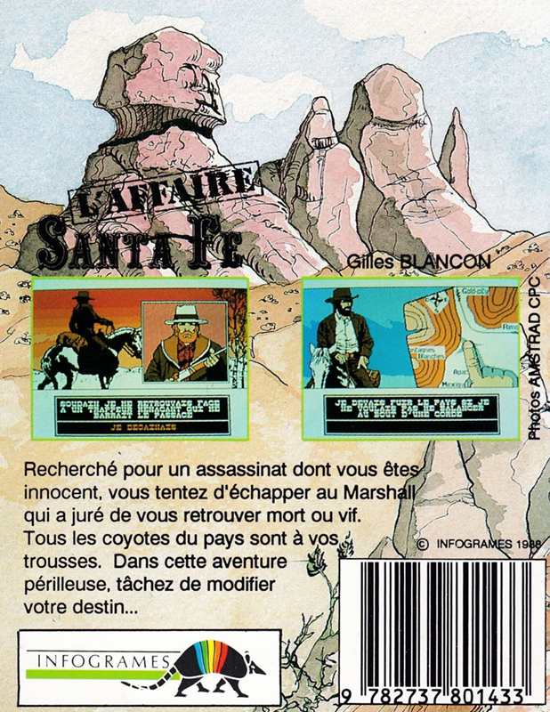 L 'Affaire Santa Fe - Dos
