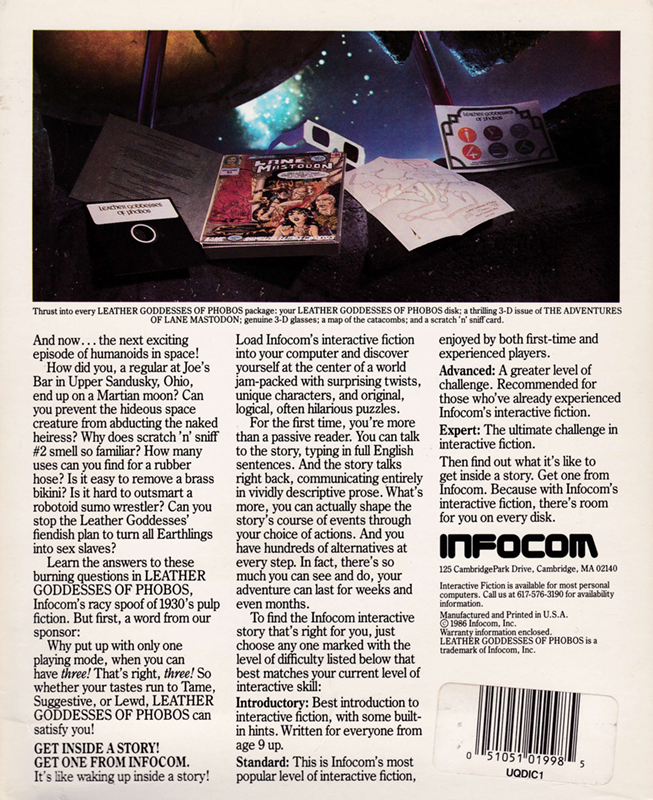 Leather Goddesses Of Phobos - Dos