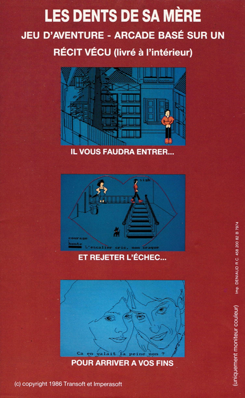 Les Dents De Sa Mère - Dos