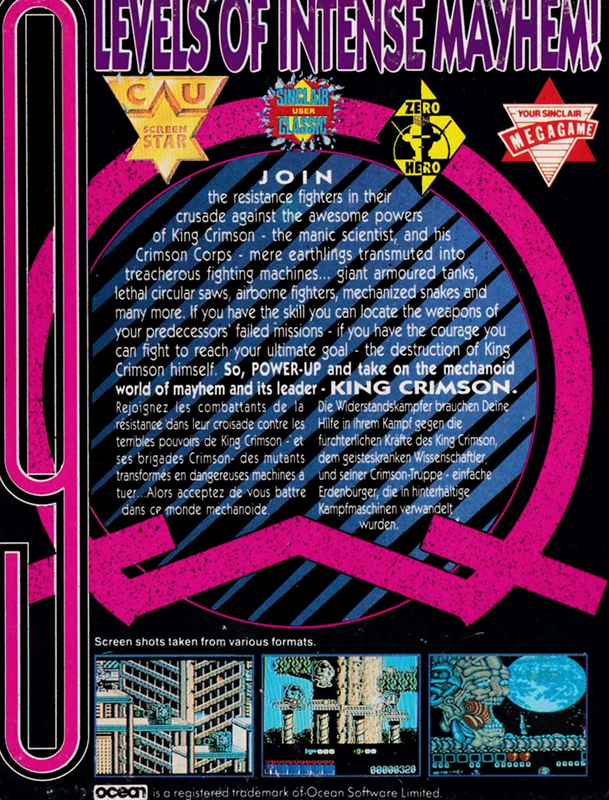 Midnight Resistance - Dos