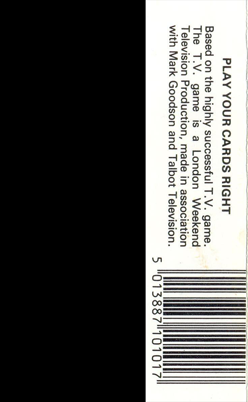 Play Your Cards Right - Dos