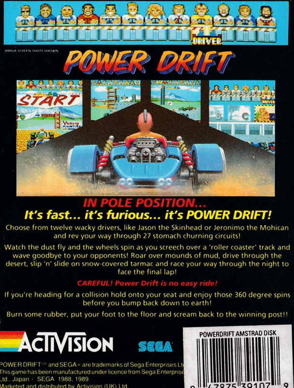 Power Drift - Dos
