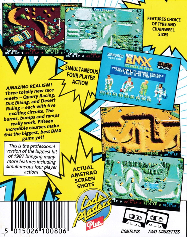 Professional BMX Simulator - Dos