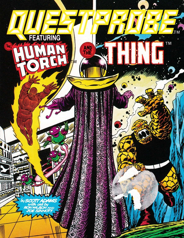 Questprobe Featuring The Human Torch And The Thing