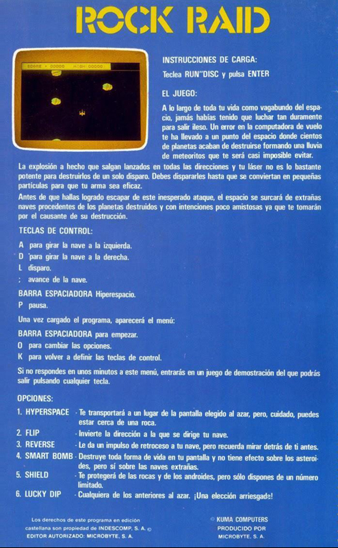 Rock Raid - Dos