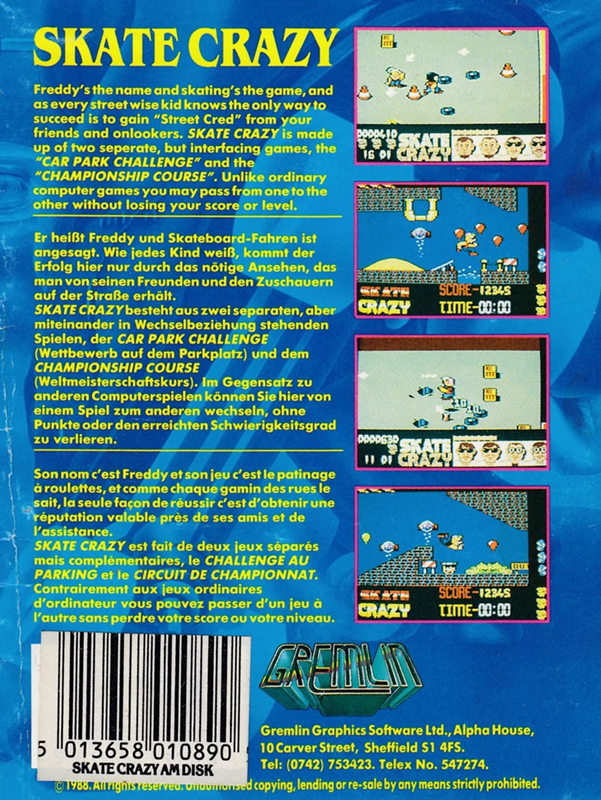 Skate Crazy - Dos