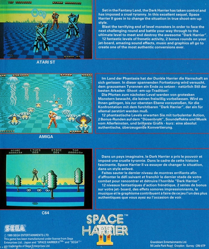 Space Harrier - Dos