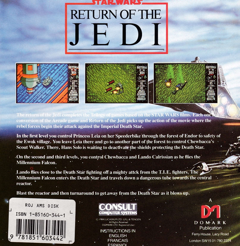 Star Wars - Return Of The Jedi - Dos