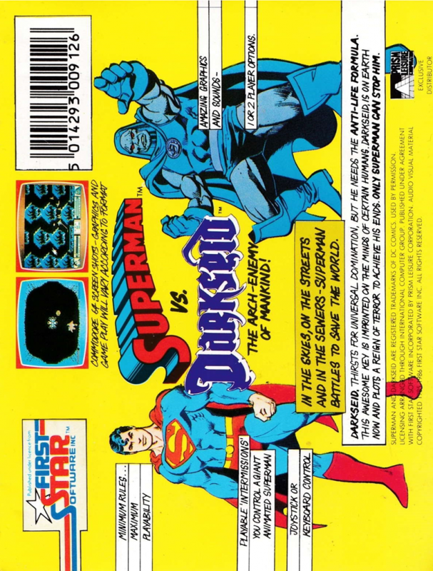 Superman - The Game - Dos