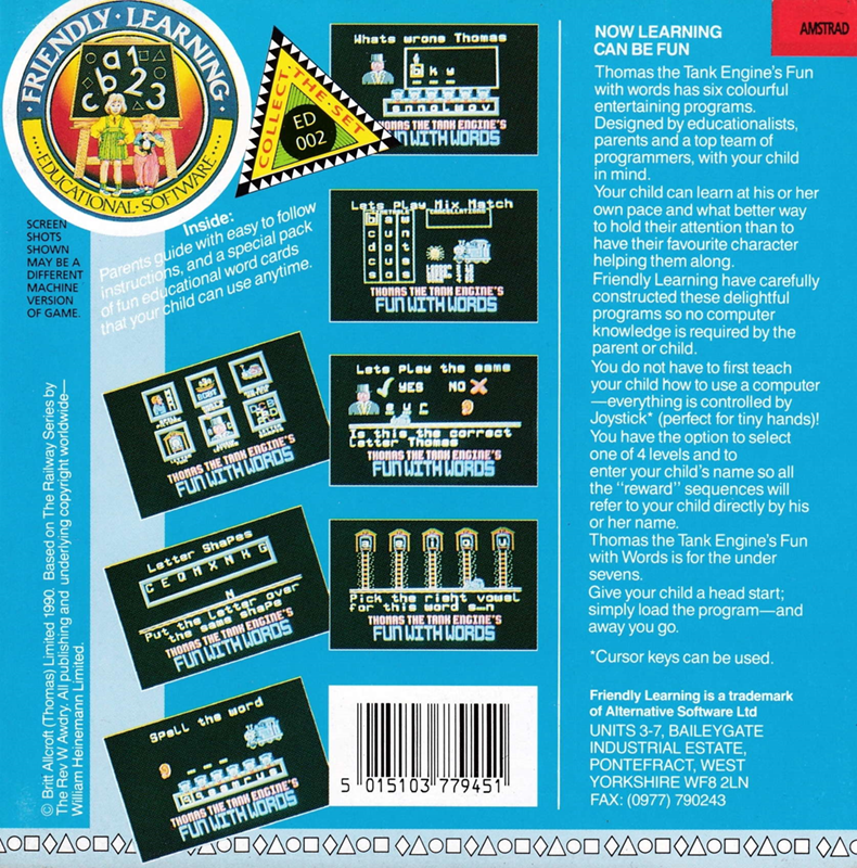 Thomas The Tank Engine's Fun With Words - Dos