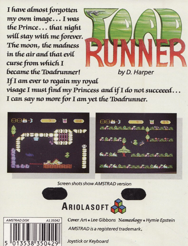 Toad Runner - Dos