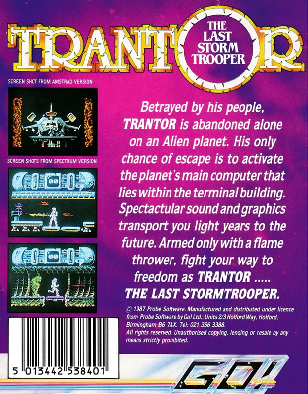 Trantor - The Last Stormtrooper - Dos
