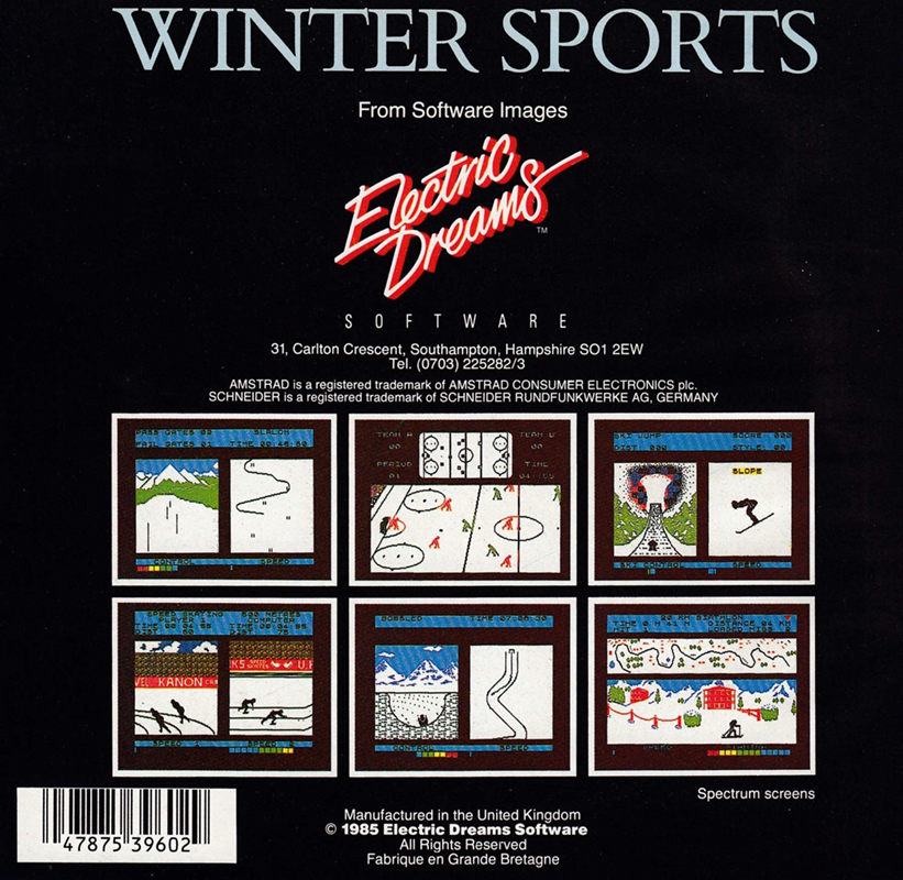 Winter Sports - Dos
