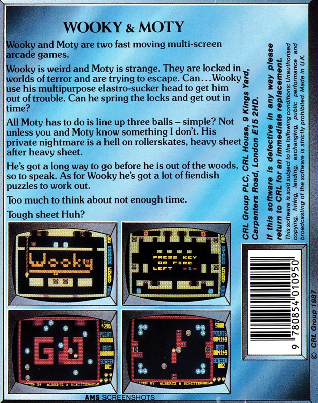 Wooky And Moty - Dos