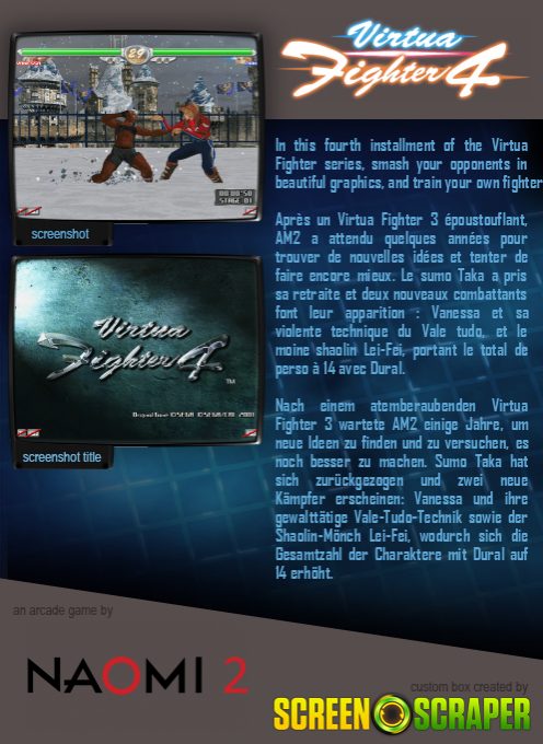 Virtua Fighter 4 - Dos