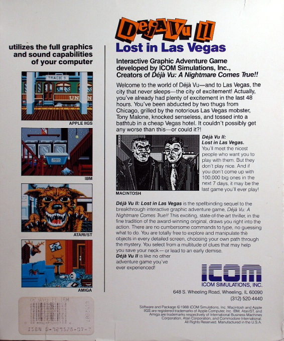 Deja Vu II : Lost in Las Vegas - Dos