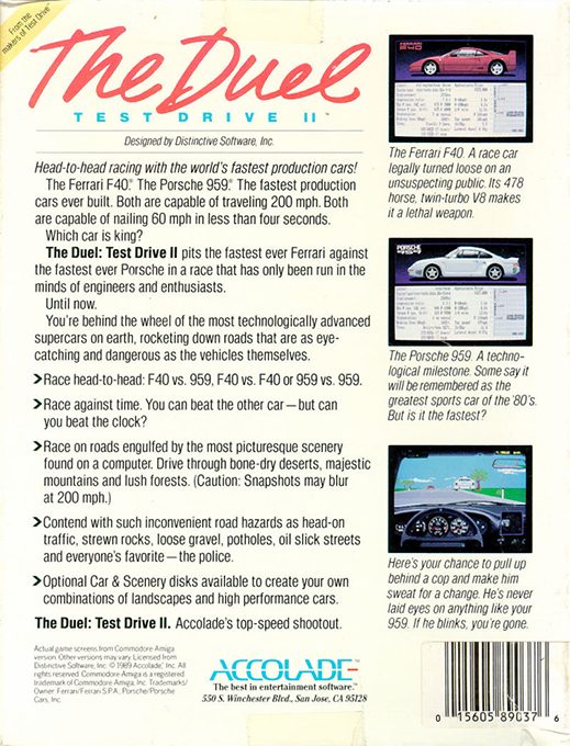 The Duel : Test Drive II - Dos