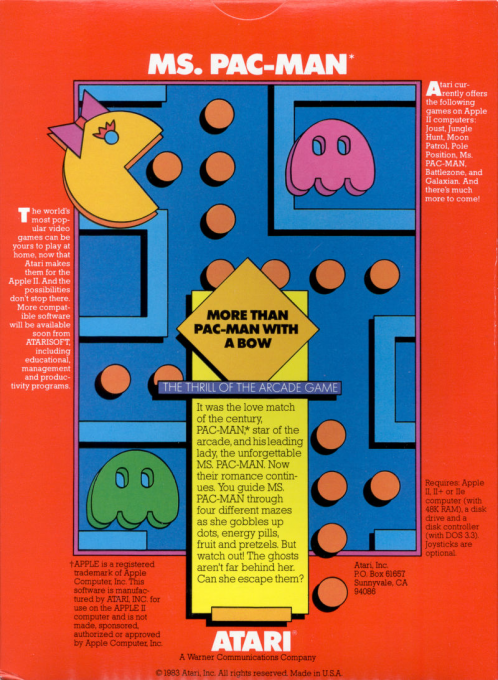 Ms. Pac-man - Dos