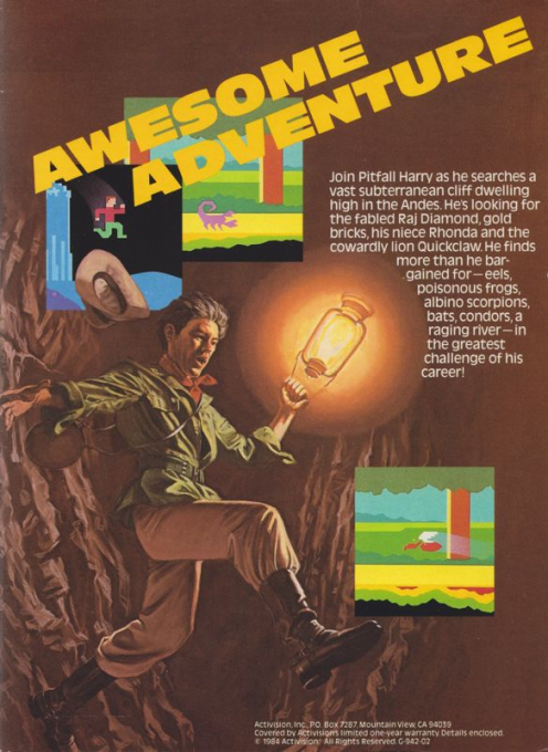 Pitfall 2 - Lost Caverns - Dos