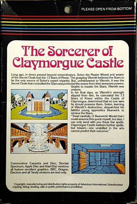 Sorcerer of Claymorgue Castle dos