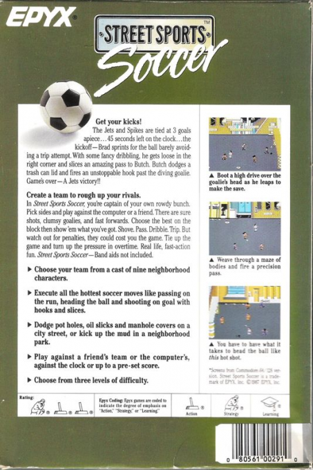 Street Sport Soccer - Dos