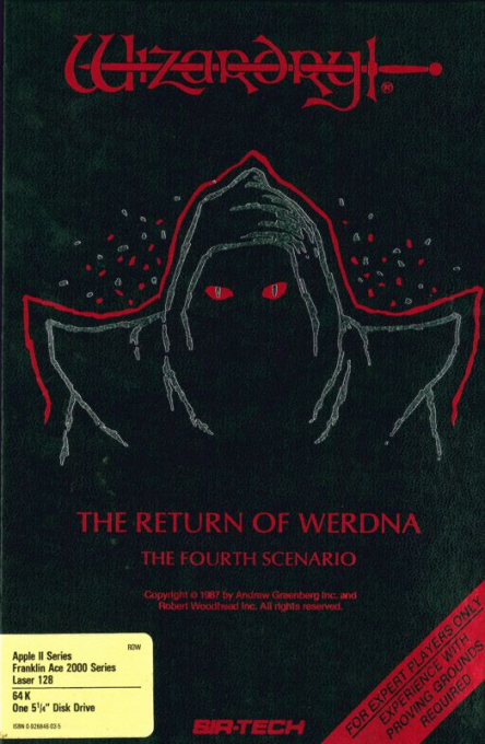 Wizardry - The Return of Werdna - The Fourth Scenario