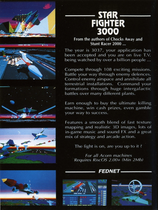 Star Fighter 3000 - Dos
