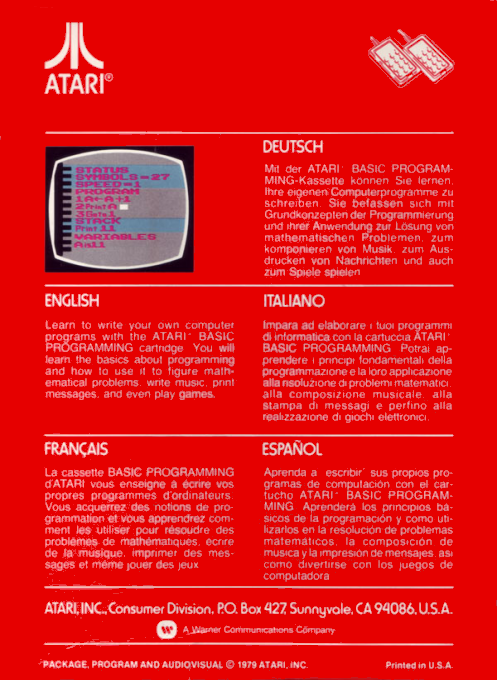 Basic Programming - Dos