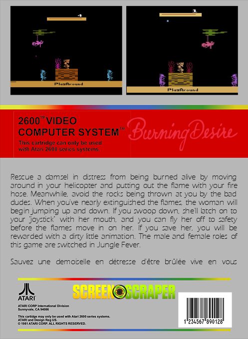 Burning Desire dos