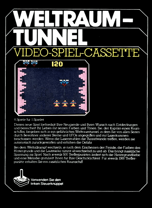 Le Tunnel de L'Espace - Dos