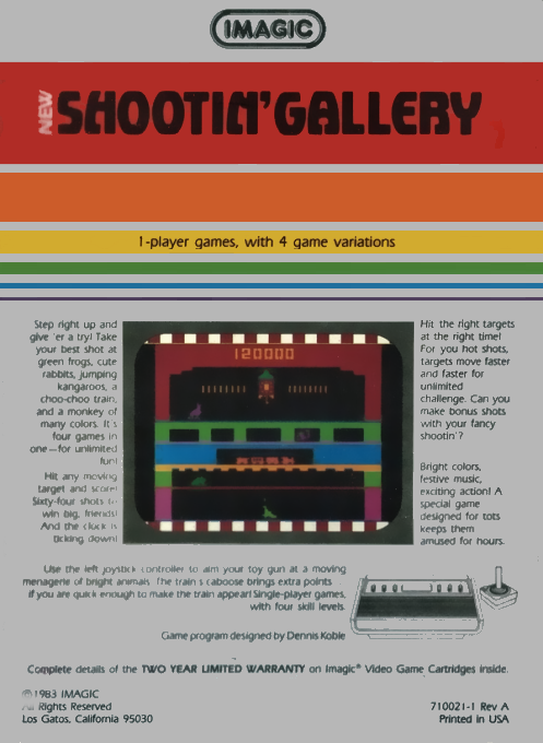 Shootin' Gallery - Dos