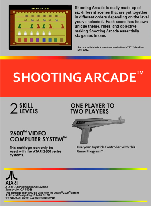 Shooting Arcade - Dos