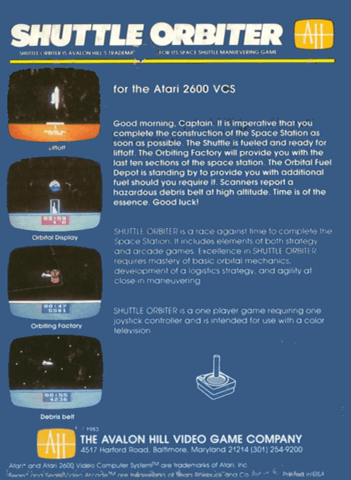 Shuttle Orbiter - Dos