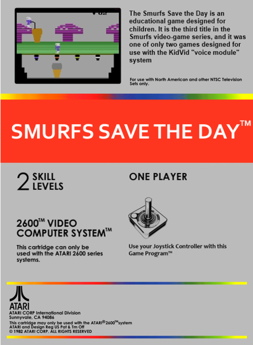 Smurfs Save The Day - Dos